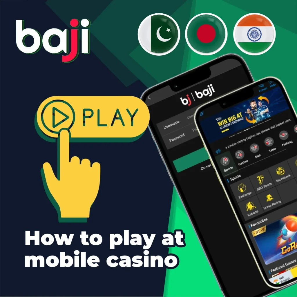 How to play at Baji Live casino